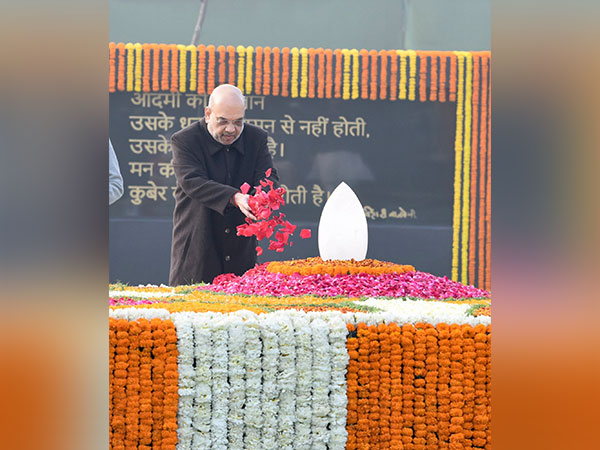 Union Home Minister Amit Shah at 'Sadaiv Atal' Memorial in New Delhi