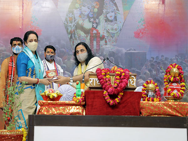 Spiritual Speaker Thakur Devkinandan Maharaj (ANI Photo)