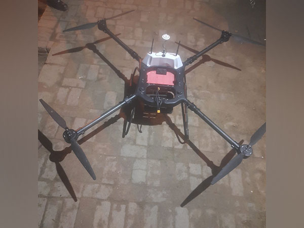 Drone recovered by Border Security Force (BSF) troops (Photo/ANI)