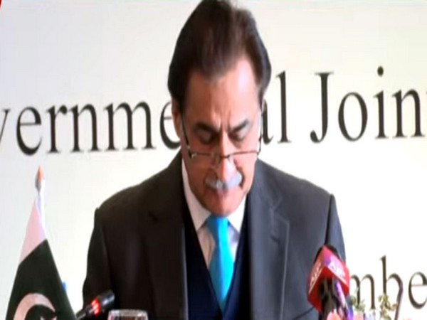 Pakistan's Economic Affairs Minister Ayaz Sadiq (Screengrab taken from video posted on PML-N's Twitter account)