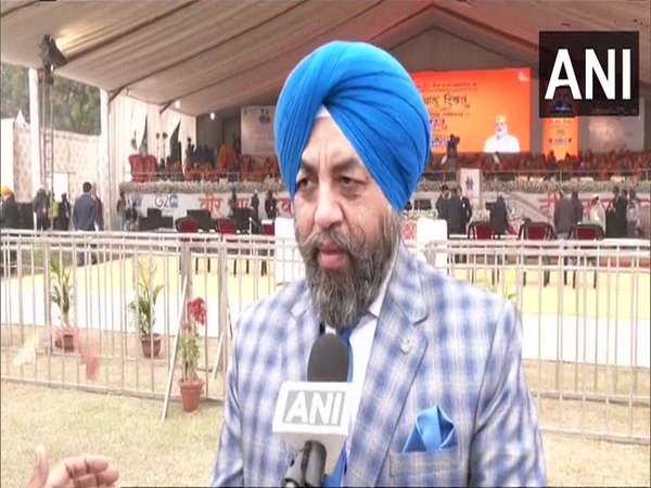 Delhi Sikh Gurudwara Management Committee member Bhupinder Singh Bhullar (Photo/ANI)