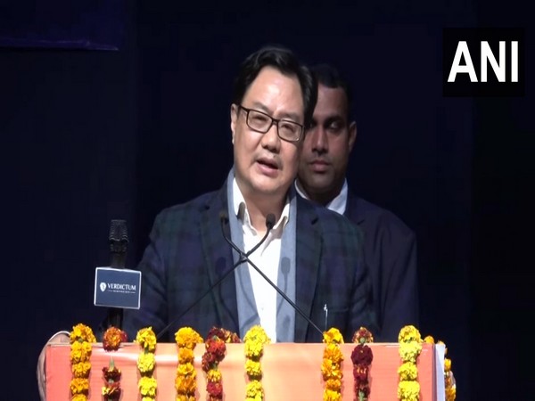 Union Law Minister Kiren Rijiju. (Photo/ANI)