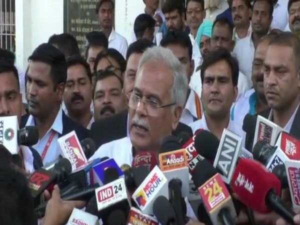 Chhattisgarh CM Bhupesh Baghel (Photo/ANI)