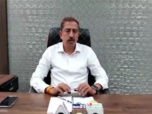 Superintendent of Police Sarangarh-Bilaigarh Rajesh Kukreja (Photo/ANI) 