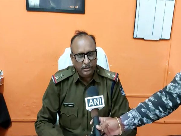 GRP police station in charge R S Mahajan (Photo/ANI)