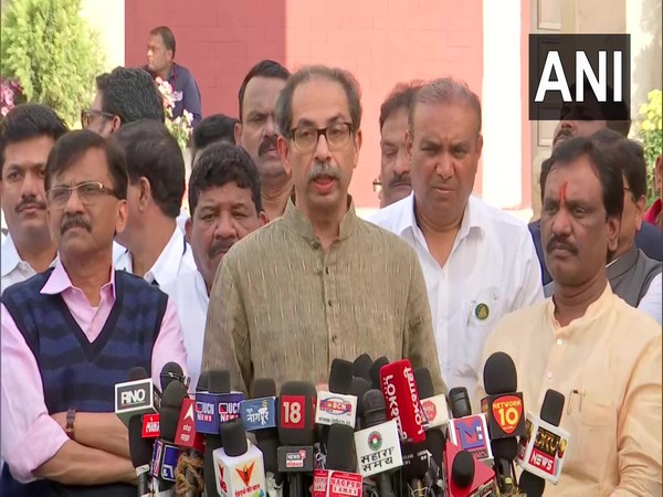 Former Maharashtra CM Uddhav Thackeray in Nagpur (Photo/ANI)