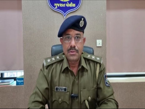 DSP VR Bajpai, Nadiad. (Photo/ANI)