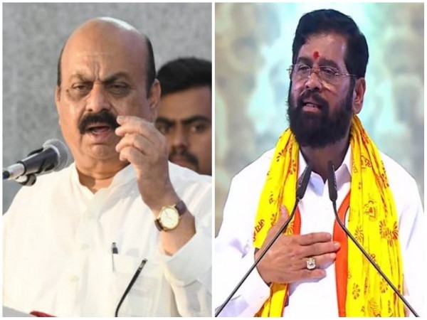 Karnataka CM Basavaraj Bommai and Maharashtra CM Eknath Shinde (File photo/ANI)