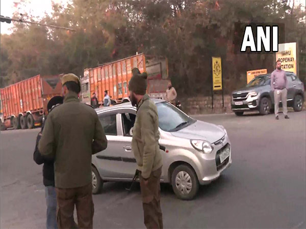 Visuals from Sidhra area of Jammu where an encounter is underway