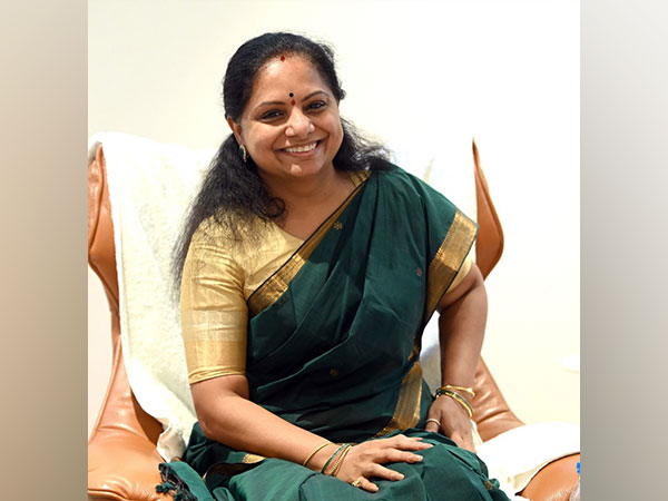  BRS MLC K Kavitha. (File photo/ANI)