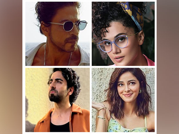 Shah Rukh Khan, Taapsee Pannu, Ayushmann Khurrana and Ananya Panday (Image Source: Instagram)