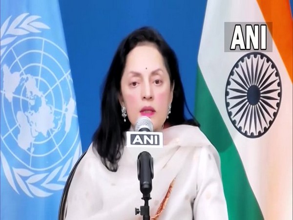 India's Permanent ambassador to United Nations Ruchira Kamboj speaking with ANI on Wednesday.