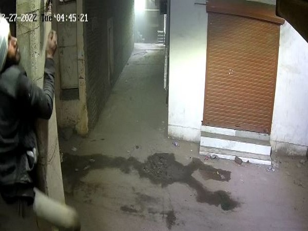 Video grab from CCTV footage (Photo/ANI)