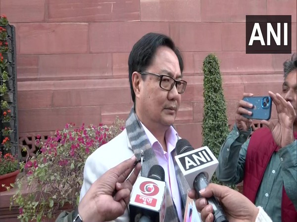 Union law minister Kiren Rijiju. (Photo/ANI)