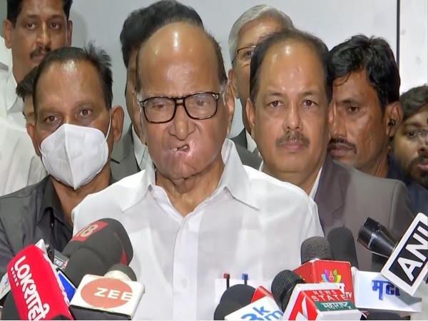 Nationalist Congress Party chief Sharad Pawar (Photo/ANI)