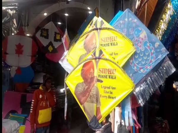 The kites in the shop of Ludhiana. (Photo/ANI)