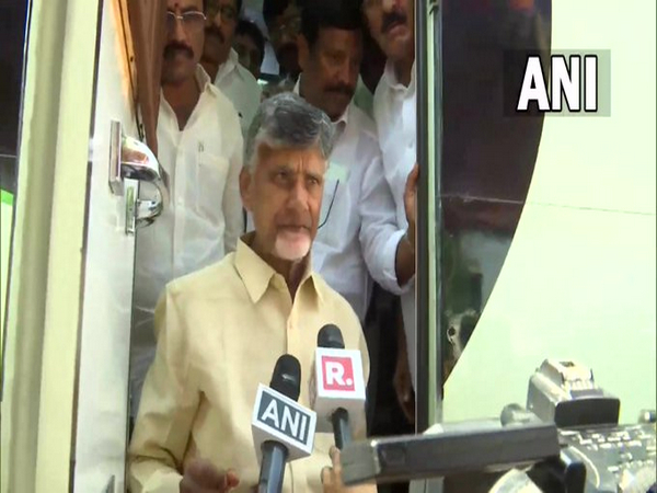 TDP leader N Chandrababu Naidu. (Photo/ANI)
