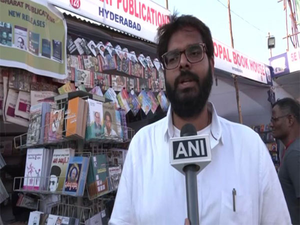Nunnavath Karthika, a Young tribal writer from Telangana whose work was included in the syllabus of Andhra University(Photo/ANI)