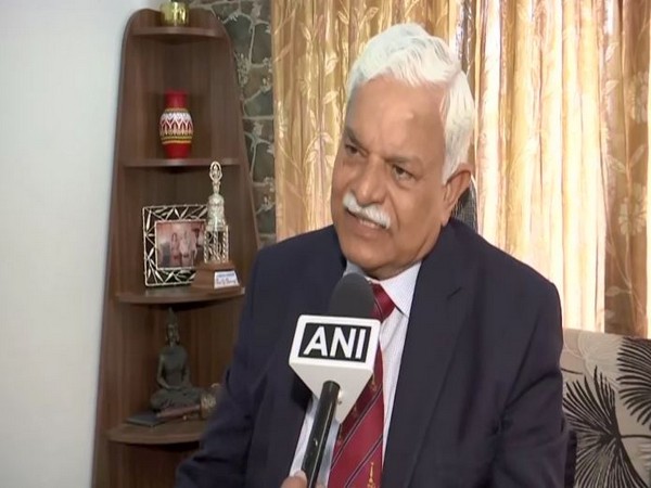 (Retd) Lt. Gen V.K Chaturvedi. (Photo/ANI) 