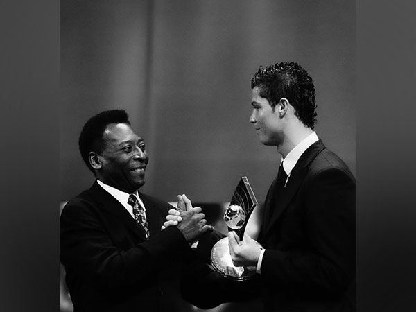 Pele and Cristiano Ronaldo (Photo: Cristiano Ronaldo/ Twitter)