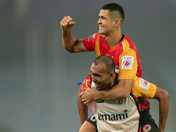 A visual from the match. (Photo- ISL)