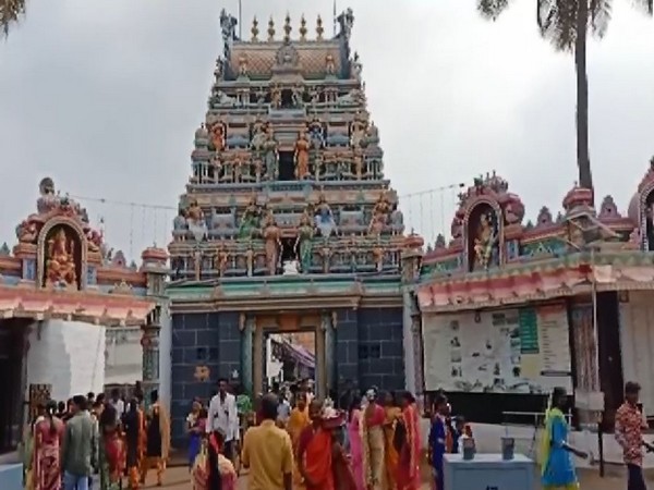 Visuals from the Huligemma temple (Photo/ANI)