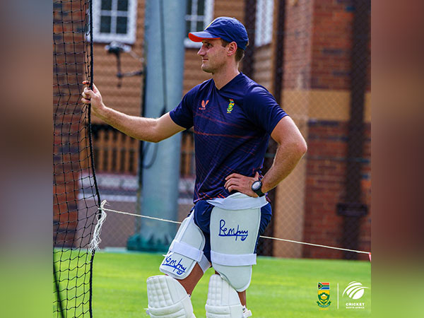 South African batter Theunis de Bruyn. (Photo- CSA Twitter)