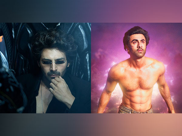 Kartik Aaryan, Ranbir Kapoor (Image source: Twitter)