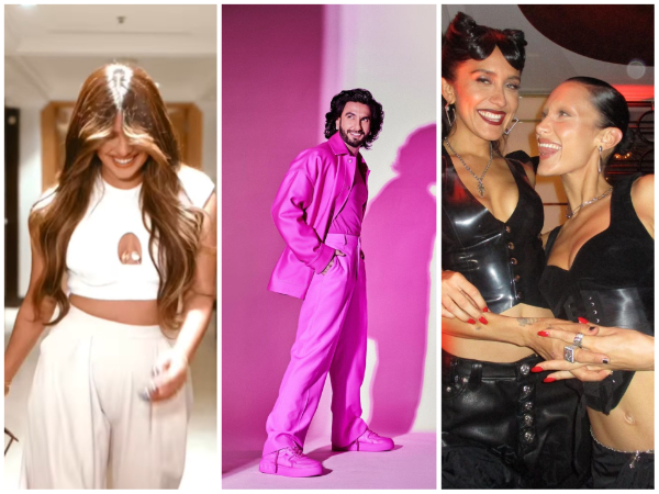 Priyanka Chopra, Ranveer Singh, Bella Hadid (Image Source: Instagram)