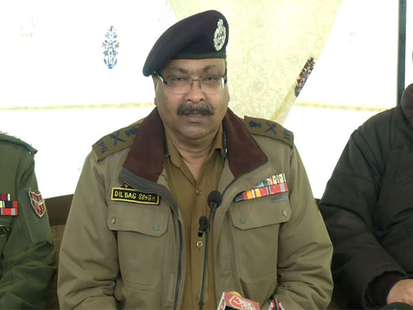 Jammu and Kashmir DGP Dilbag Singh (Photo/ANI)