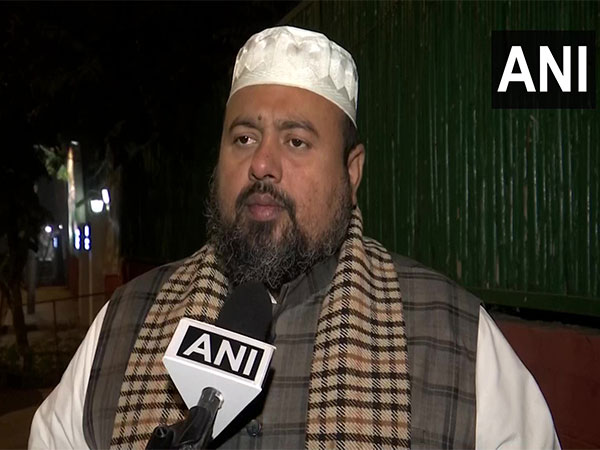 National Convenor Muslim Rashtriya Manch Maulana Suhaib Qasmi (Photo/ANI) 