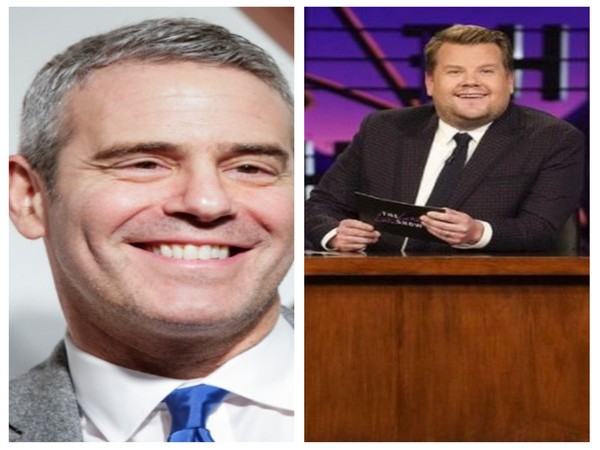 Andy Cohen and James Corden (Source: Twitter)