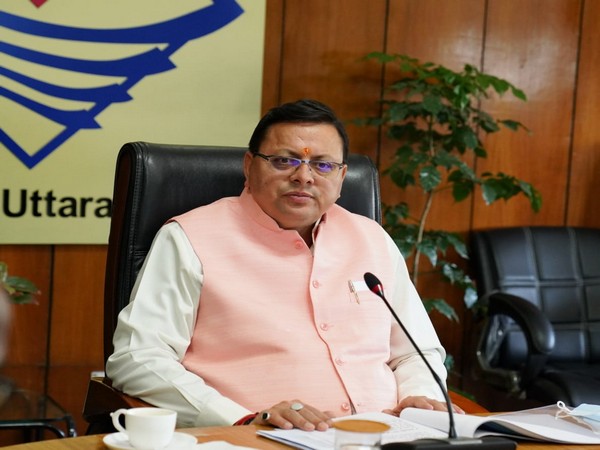 Uttarakhand Chief Minister Pushkar Singh Dhami (File photo/ANI)