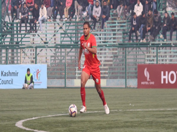 TRAU FC's Brazilian midfielder Gerson Vieira. (Photo- I League)
