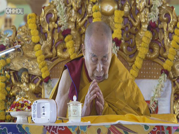 Tibetan spiritual leader Dalai Lama (Photo/ANI)