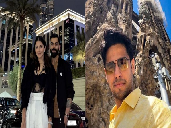 Anushka Sharma, Virat Kohli, Sidharth Malhotra (Image source: Instagram)