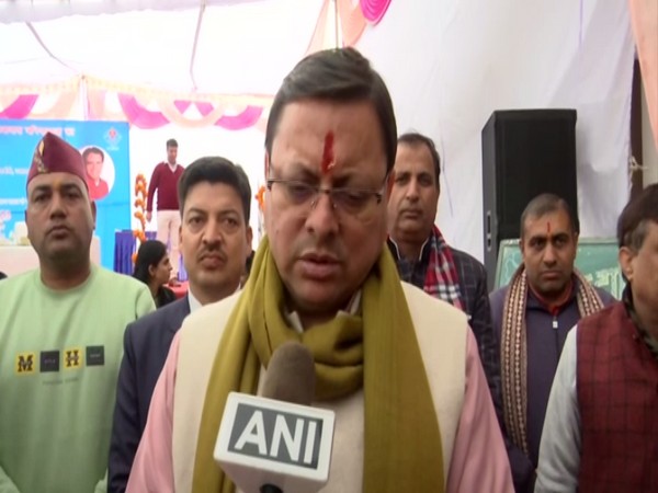 Uttarakhand Chief Minister Pushkar Singh Dhami. (Photo/ANI)