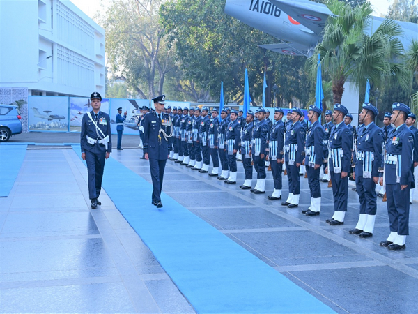  Air Marshal Pankaj Mohan Sinha assumes command of IAF's western air command (Picture Courtsey: PIB) 