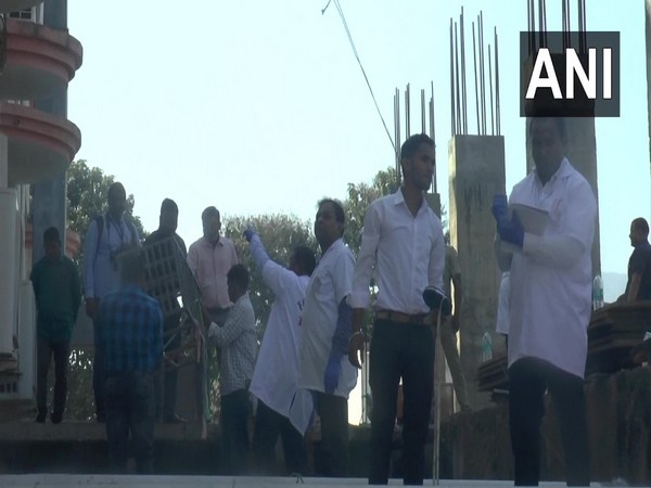 Crime Branch team in Rayagada (Photo/ANI)