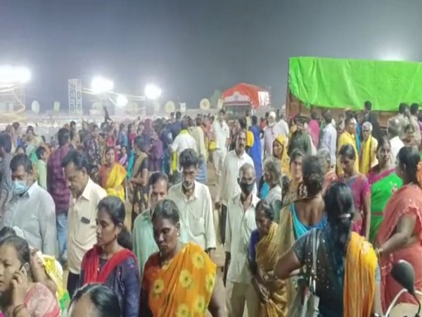 Visual from the spot of stampede (Photo:ANI)