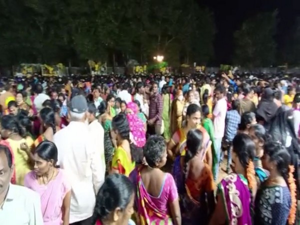 Visual from the spot of stampede (Photo: ANI)