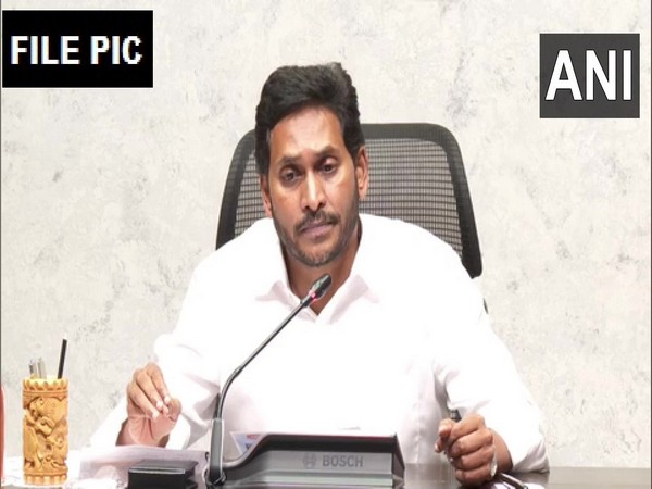 Andhra Pradesh Chief Minister YS Jagan Mohan Reddy (File photo/ANI)