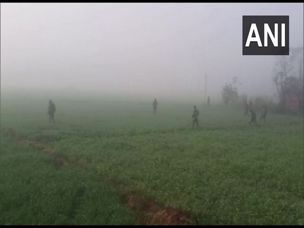BSF jawans conduct search operation (Photo/ANI)
