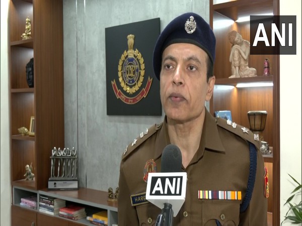 Deputy Commissioner of Police (outer district) Harendra K Singh (Photo/ANI) 