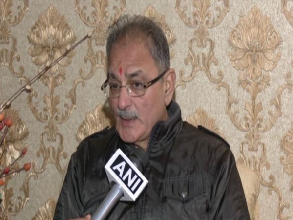 Former Jammu and Kashmir Deputy Chief Minister Kavinder Gupta. (Photo/ANI)