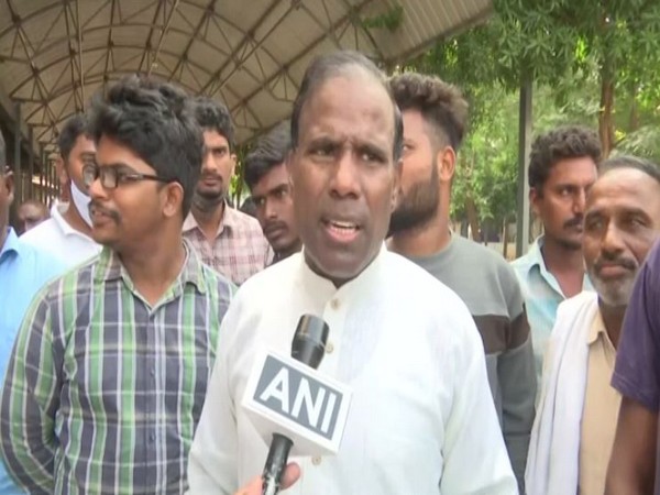 A visual from the site of the second stampede incident in Guntur on Sunday. (Photo/ANI)