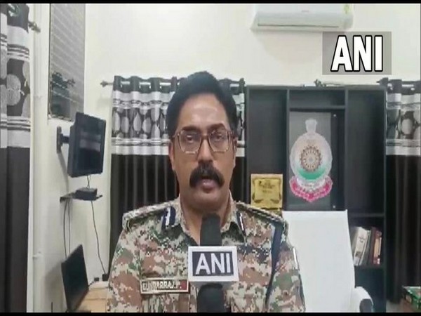 IG Bastar, P Sundarraj (Image/ ANI Photo)