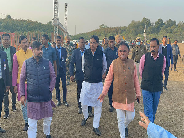 Tripura Chief Minister Manik Saha in Sabroom