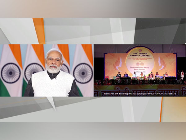 Prime Minister Narendra Modi virtually addressing ICS (Photo: Twitter/ BJP)