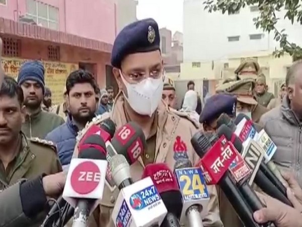 Shlok Kumar, SSP Bulandshahr (Photo/ANI)